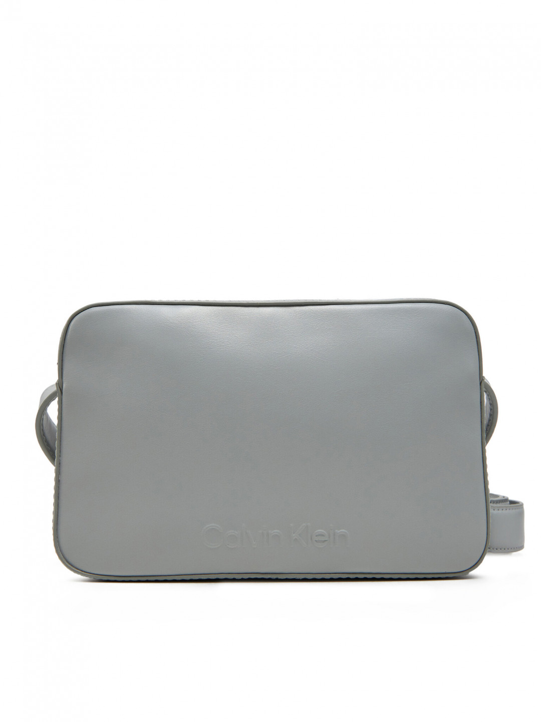 Calvin Klein Kabelka Embossed Logo Camera Bag K60K612555 Šedá